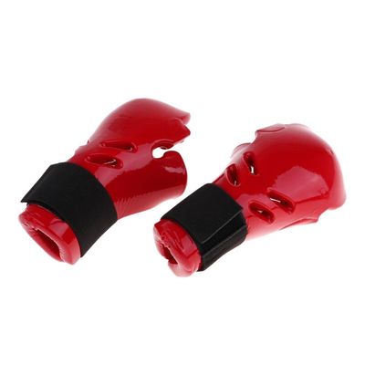 Almencla Children Gloves Martial Arts Sparring TKD Grappling MMA, Red S