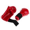 Almencla Children Gloves Martial Arts Sparring TKD Grappling MMA, Red S view 2