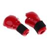 Almencla Children Gloves Martial Arts Sparring TKD Grappling MMA, Red S view 4