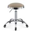 Wowdawn Beauty Stool,Stainless Steel Ring,Send Explosion-Proof Steel Plate, Adjustable Height Hairdressing Chair,Rotating Work Stool,Bearing 100kg view 1