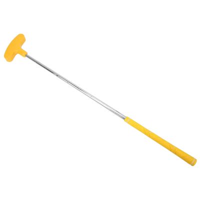 Junior Putter, Mini Two Way Putter 27Inch Soft Rubber Putter for Children Indoor Playing Training (Yellow)