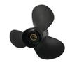 11x15 Propeller 3T5B64532-1 Fit Tohatsu Outboard Engines MD40B2 MD50B2 MFS40A MFS50A Aluminum 13 Tooth Spline RH view 3