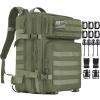 Createy Military Tactical Backpack, Large Army 3 Day Assault Pack 45L Molle Bag Rucksack Bug Out Bag Daypacks with Molle System for Camping Hunting Hiking Traveling view 1