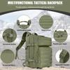 Createy Military Tactical Backpack, Large Army 3 Day Assault Pack 45L Molle Bag Rucksack Bug Out Bag Daypacks with Molle System for Camping Hunting Hiking Traveling view 2