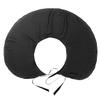 Yartina Kids Girls Dancewear Chiffon Ballet Gymnastics Sports Dance Pull-On Skating Tutu Skirts with Waist Tie Black S view 4