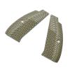 Guuun G10 Grips for CZ 75 Full Size SP-01 Shadow Tactical Handgun Grips Eagle Wing Texture - OD/Green view 3