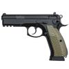 Guuun G10 Grips for CZ 75 Full Size SP-01 Shadow Tactical Handgun Grips Eagle Wing Texture - OD/Green view 4