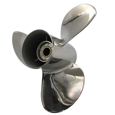 Propeller 11.1x14 Fit Tohatsu Outboard Engines 35HP 40HP 50 HP Stainless Steel 13 Tooth Spline RH 3T5B64529-1