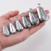 Dr.Fish 5 Pack No Roll Sinker Lead Fishing Weights Freshwater Catfish Sinkers Flat Coin Disc Weights Bank River Surf Fishing Saltwater, 5oz view 3