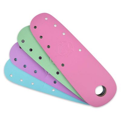 Bont Roller Skates - 100% Australian Leather Flat Toe Guard Protectors - Roller Skate Derby Speed - Pastel Pair - Cherry Blossom Pink