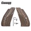 Guuun G10 Grips for CZ75 Compact OPS Texture fit CZ P-01 PCR CZ85 Compact Orange/Black view 2