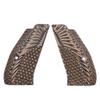 Guuun G10 Grips for CZ75 Compact OPS Texture fit CZ P-01 PCR CZ85 Compact Orange/Black view 4