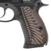 Guuun G10 Grips for CZ75 Compact fit CZ P-01 PCR CZ85 Compact Sunburst Texture Orange/Black view 1