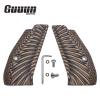Guuun G10 Grips for CZ75 Compact fit CZ P-01 PCR CZ85 Compact Sunburst Texture Orange/Black view 2