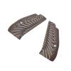 Guuun G10 Grips for CZ75 Compact fit CZ P-01 PCR CZ85 Compact Sunburst Texture Orange/Black view 3
