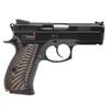 Guuun G10 Grips for CZ75 Compact fit CZ P-01 PCR CZ85 Compact Sunburst Texture Orange/Black view 4
