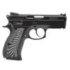 Guuun G10 Grips for CZ75 Compact fit CZ P-01 PCR CZ85 Compact Sunburst Texture Green/Black view 4
