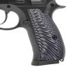 Guuun G10 Grips for CZ75 Compact fit CZ P-01 PCR CZ85 Compact Sunburst Texture Gray/Black view 1