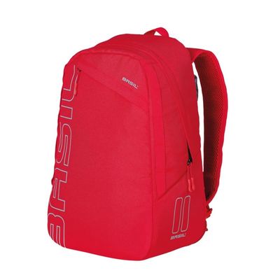 Basil Women's Urban Bicycle Bag - Red, 32 x 13 x 32 cm