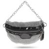 Amosfun Rhinestone Crossbody Chest Bag Adjustable Strap Fanny Pack Waist Purse Small Storage Bag for Phone Lipstick Fashionable Belt for Women view 1