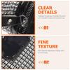 Amosfun Rhinestone Crossbody Chest Bag Adjustable Strap Fanny Pack Waist Purse Small Storage Bag for Phone Lipstick Fashionable Belt for Women view 4