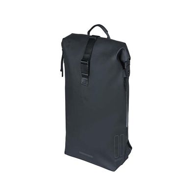 Basil Soho Bicycle Backpack, Night Black, One Size