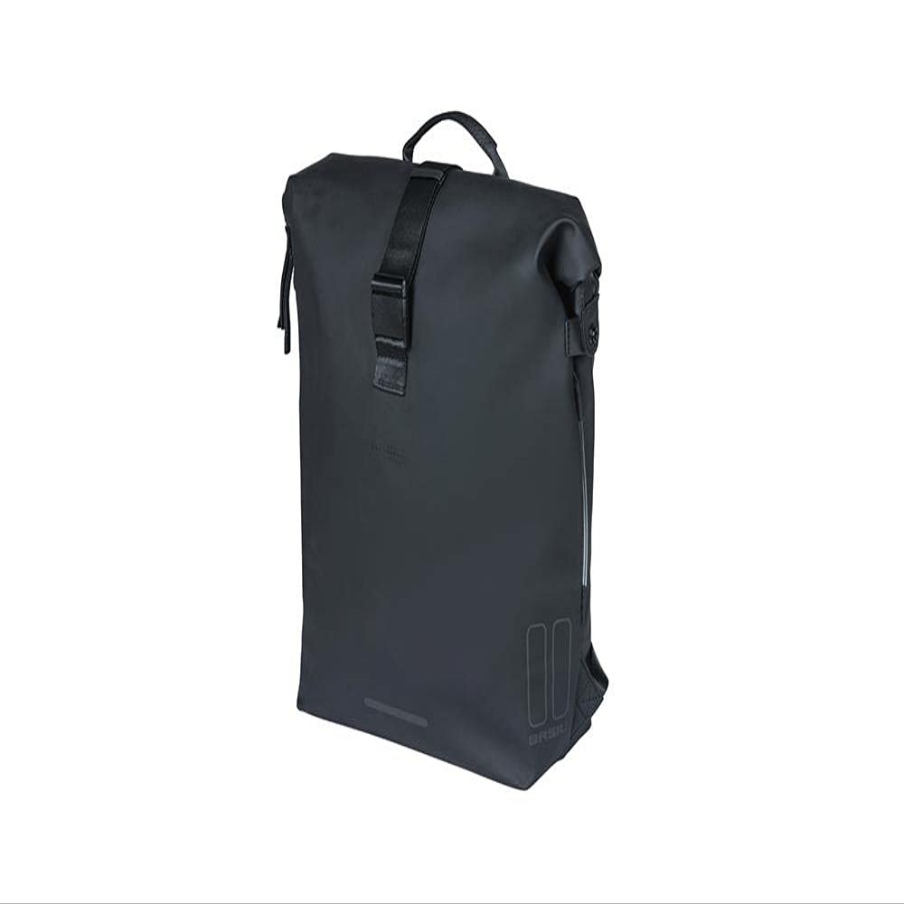 Basil Soho Bicycle Backpack, Night Black, One Size
