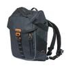 Basil Miles Tarpaulin Bicycle Daypack, 17L, Black Orange view 1