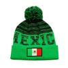 Icon Sports Mexico Adult Winter Soccer Beanie Green view 1