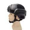 UNISTRENGH Adjustable Outdoor Protective Helmet for Airsoft Paintball MICH 2001 Action Version Tactical Helmet with NVG Mount and Side Rails (Black, Fit for Head Girth 20.87-23.62inch/(53-60cm)) view 1