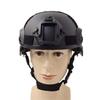 UNISTRENGH Adjustable Outdoor Protective Helmet for Airsoft Paintball MICH 2001 Action Version Tactical Helmet with NVG Mount and Side Rails (Black, Fit for Head Girth 20.87-23.62inch/(53-60cm)) view 2