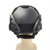 UNISTRENGH Adjustable Outdoor Protective Helmet for Airsoft Paintball MICH 2001 Action Version Tactical Helmet with NVG Mount and Side Rails (Black, Fit for Head Girth 20.87-23.62inch/(53-60cm)) view 4