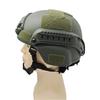 UNISTRENGH Adjustable Outdoor Protective Helmet for Airsoft Paintball MICH 2001 Action Version Tactical Helmet with NVG Mount and Side Rails (Army Green, Fit for Head Girth 20.87-23.62inch/(53-60cm)) view 2