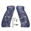 Guuun G10 CZ Grips for CZ 75 Custom Full Size SP-01 Grips Sunburst Texture - Camo view 1