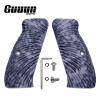 Guuun G10 CZ Grips for CZ 75 Custom Full Size SP-01 Grips Sunburst Texture - Camo view 2