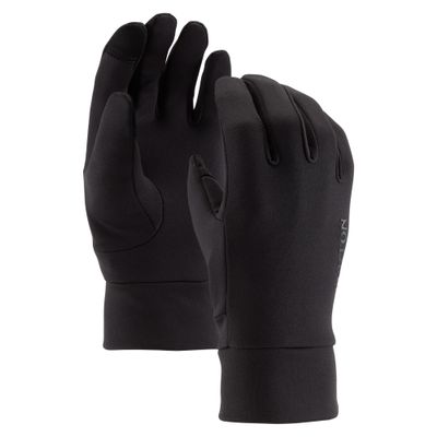 Burton Kids' Screen Grab Glove Liner, True Black, XL