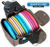 Rogue Iron Disc Golf Satchel Bag- Sling Tote Bag for Frisbee Golf - Holds Up to 14 Discs, Large 32oz Water Bottle, and Accessories V2 (14 Disc Gray) view 2