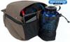 Rogue Iron Disc Golf Satchel Bag- Sling Tote Bag for Frisbee Golf - Holds Up to 14 Discs, Large 32oz Water Bottle, and Accessories V2 (14 Disc Gray) view 4