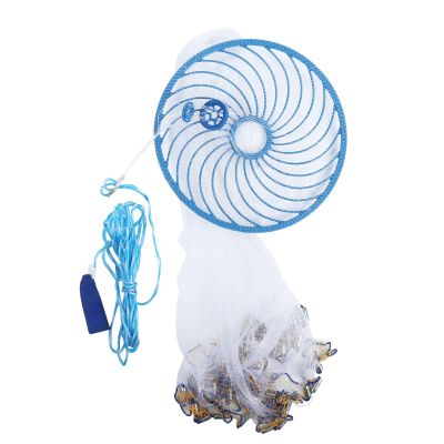 Elastic Material Hand Casting Net, Easy to Use Casting Net, Fishing Cast Net, for Crab Smelt Crayfish