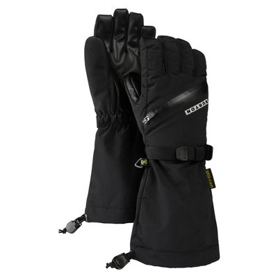 Burton Kids' Vent Snowboard & Ski Waterproof Gloves (True Black, Medium)