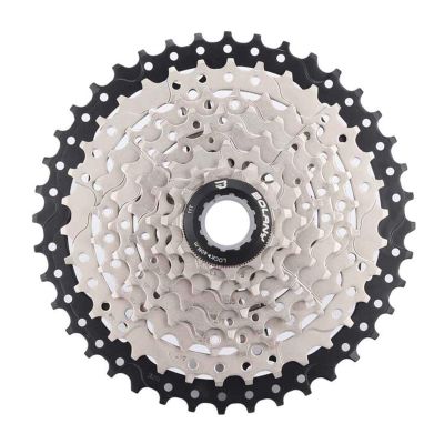 Bolany Bike Cassettes,8/9/10 Speed Freewheel Gear Ratio 11-25T 11-40T 11-42T 11-46T 11-50T Bicycle Sprocket Silver&Black Carbon Steel for Shimano Sram (8S 11-40T Silver&Black)