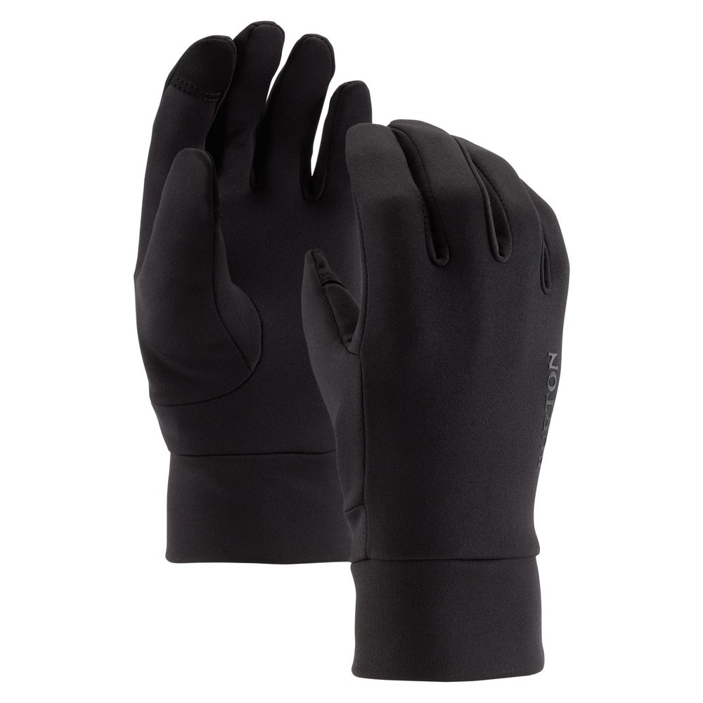 Burton Kids' Screen Grab Glove Liner, True Black, S