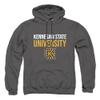 Kennesaw State University Official Stacked Unisex Adult Pull-Over Hoodie, Charcoal, 3X-Large view 1