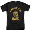 Kennesaw State University Official Owls Large Unisex Adult T-Shirt, Black, 3X-Large view 1