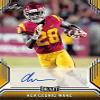 Autograph Warehouse 572628 USC Trojans Acacedric Ware Autographed Football Card - 2019 Leaf Draft Gold Rookie No.BAACW view 1