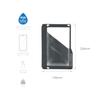 Lifeventure Waterproof Phone Case Plus Touch-Screen Compatible IPX7 Waterproof up to 1 metre for 30 Minutes, Grey, XL view 2