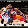 Autograph Warehouse 444520 Anthony Morrow Autographed Basketball Card 2012 Panini Hoops No. 11 for Brooklyn Nets view 1