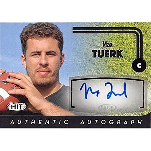 Autograph Warehouse 377200 Max Tuerk Autographed Football Card - USC Trojans 2016 SAGE HIT No.A11 Rookie