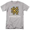 Kennesaw State University Official Logo Unisex Adult T-Shirt, Athletic Heather, 4X-Large view 1