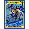 Autograph Warehouse 366703 Bob Kuechenberg Bob Gladieux Walt Patulski Autographed Football Card - 1990 College 11 view 1